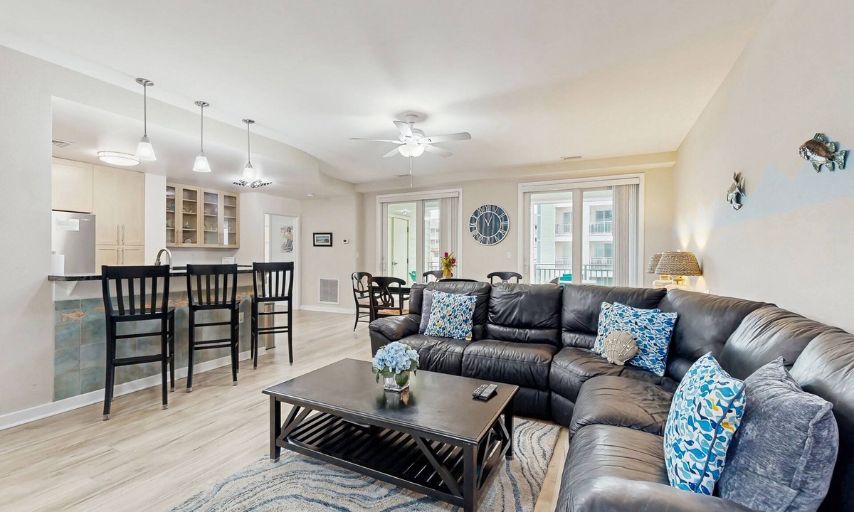 Sandbridge Condo | Renovated condo with ocean and back bay views, central AC, & pools