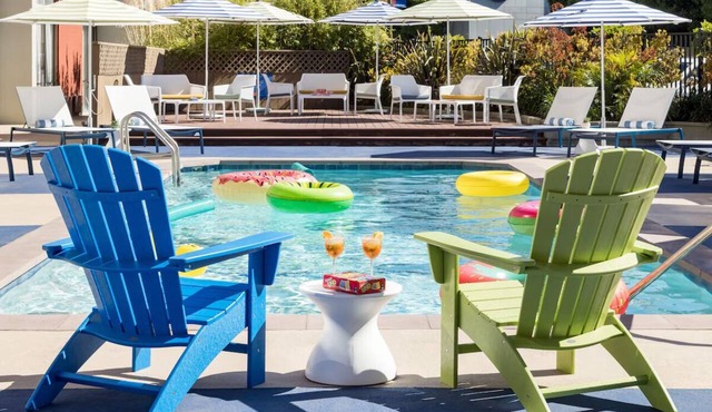 Two Queens Deluxe, Hotel Caza, Near Coit Tower, 2 Units, Pool Access